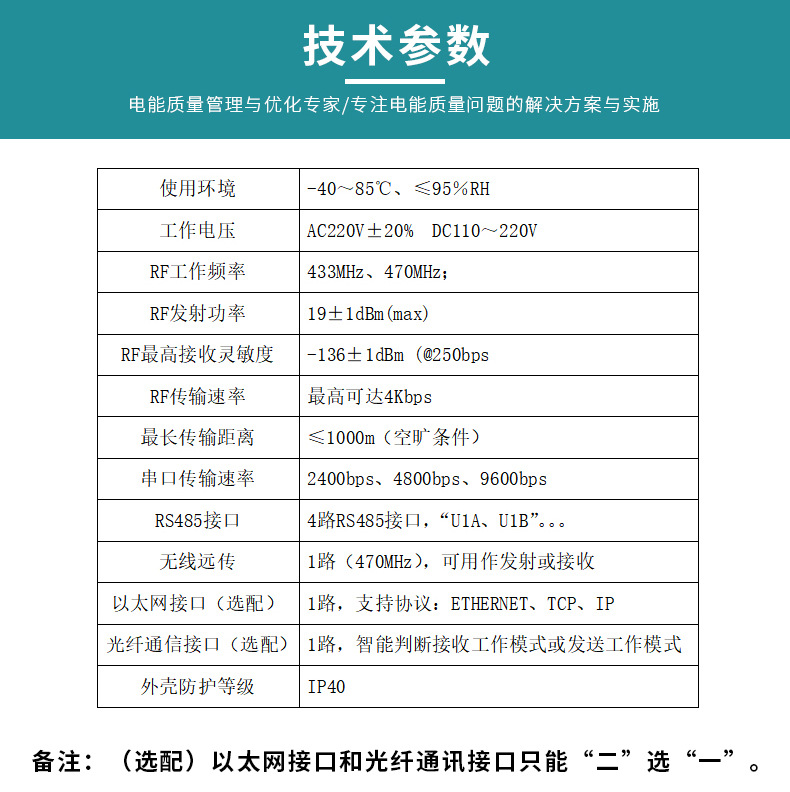 泽沃无线温度接收中继器ZW1807-TS系列接收中继器(图3)